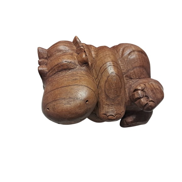 Other - Hippopotamus Hand Carved